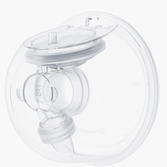 Momcozy S12 Pro/S9 Pro Breast Pump Milk Container Replacement Set-Pair - Picture 1 of 5